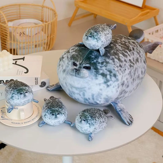 Ultra-Soft Plush Seal & Sea Lion Set
