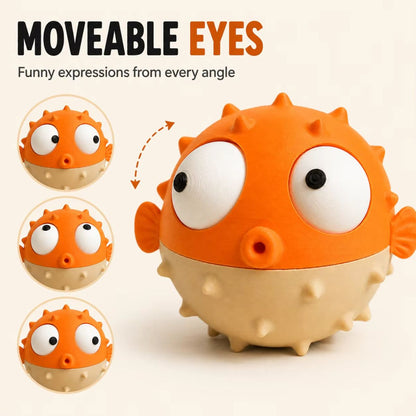 3D Printed Goofy Pufferfish Desk Toy