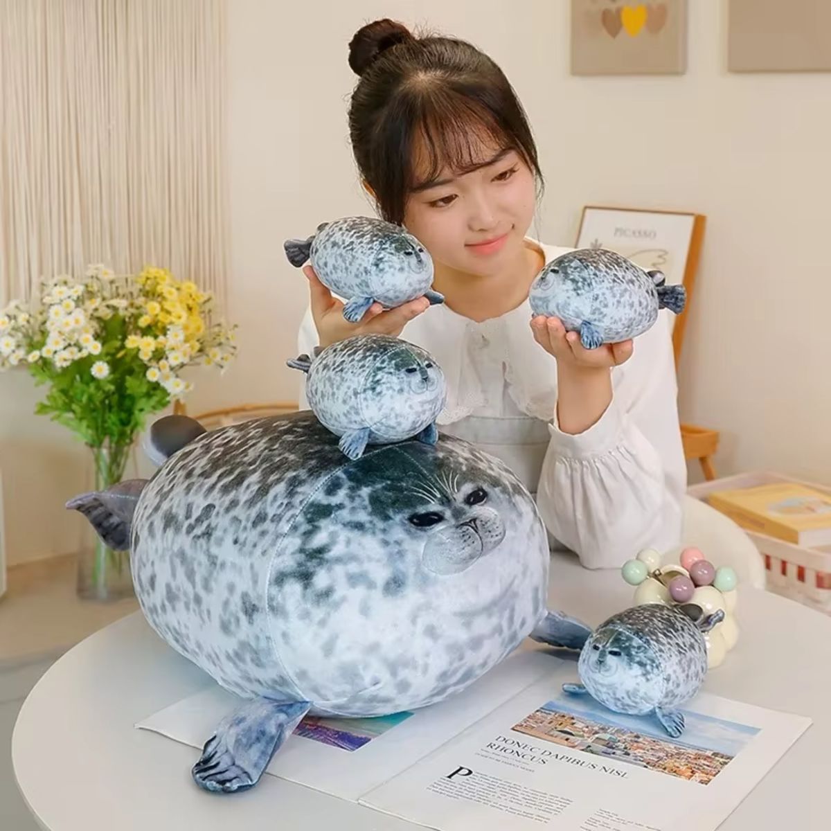 Ultra-Soft Plush Seal & Sea Lion Set